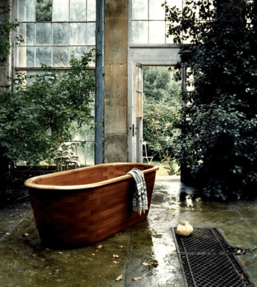 Bathroom With Trees Bathroom With Trees (via 24)