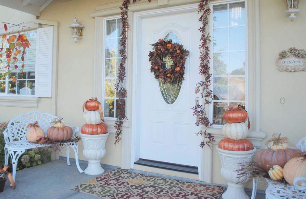 55 cozy fall patio decorating ideas digsdigs Front décor patio