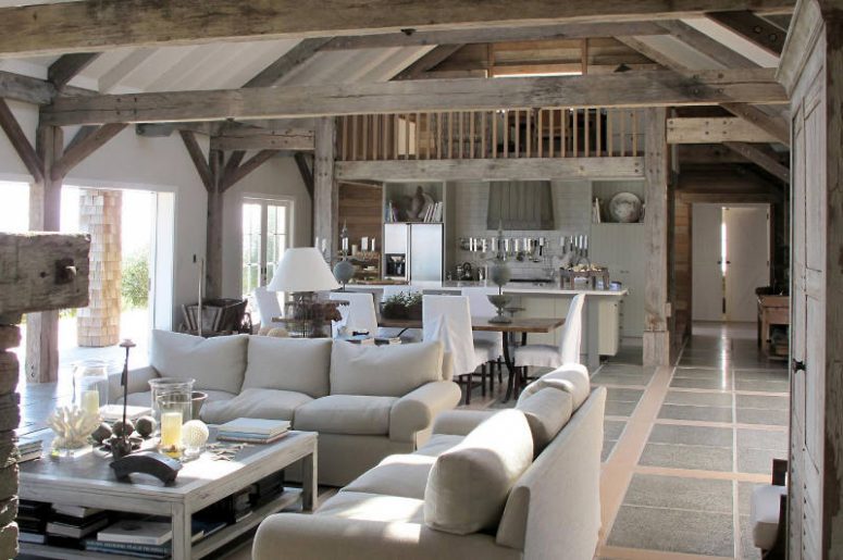 barn style living room furniture