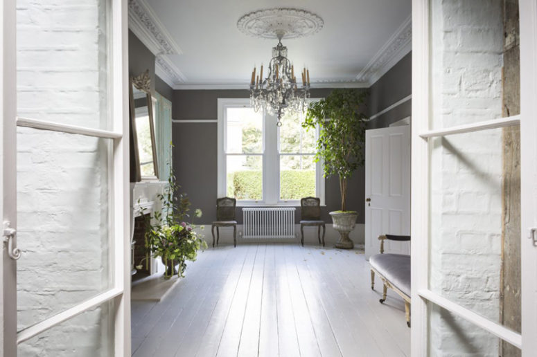 The spirit of Victorian times is in every room and space of the house