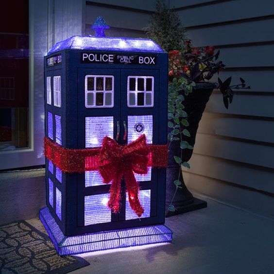 Doctor Who 3D Light Tardis lwan decoration