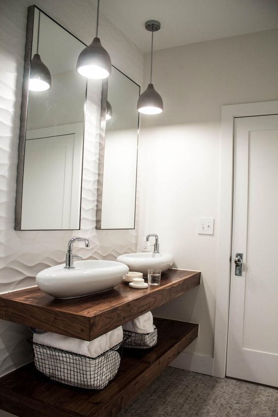 36 Floating Vanities For Stylish Modern Bathrooms - DigsDigs