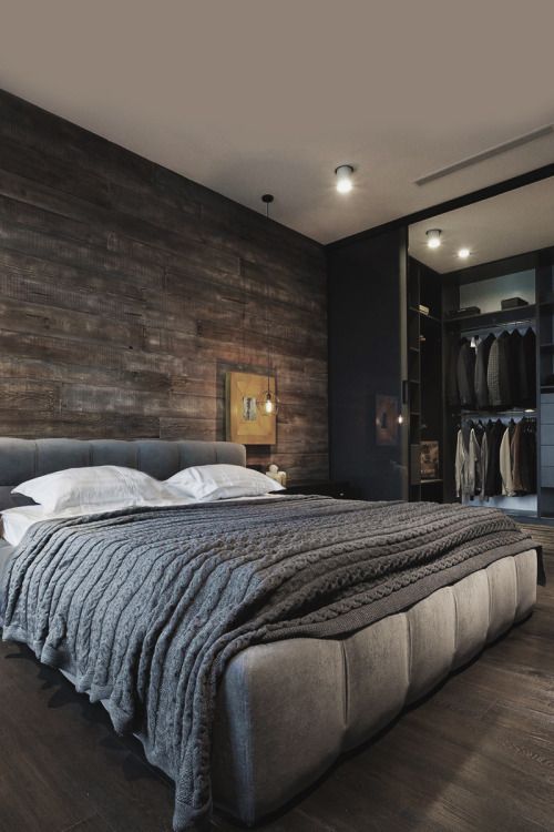 35 Masculine Bedroom Furniture Ideas That Inspire - DigsDigs
