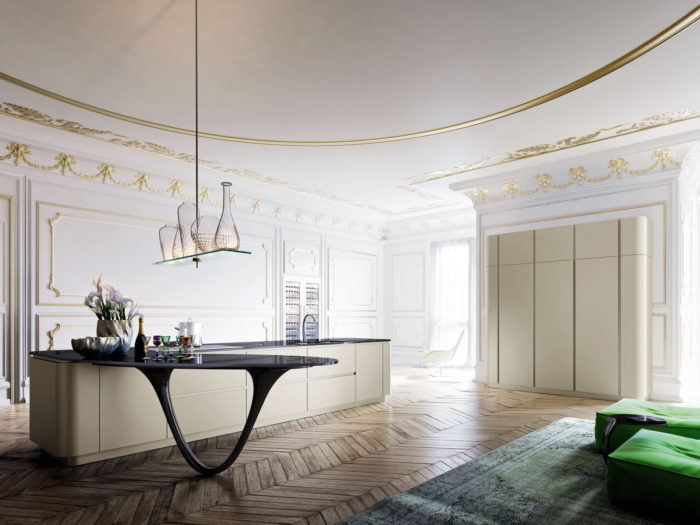 The kitchen is available in three shades, white, red and black, so you can choose your own ideal color The kitchen is available in three shades, white, red and black, so you can choose your own ideal color