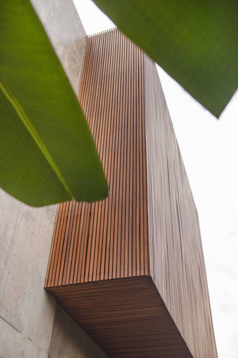 cool sideboard design A slatted wood sideboard is another softenining piece that also add a textural look