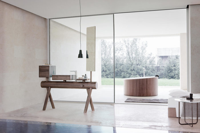 modern console table the console is ultra-slim and has traditional X legs, which igve it such a unique look