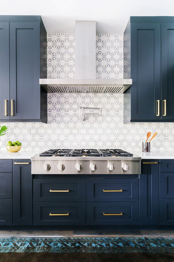 30 Gorgeous Blue Kitchen Decor Ideas - DigsDigs