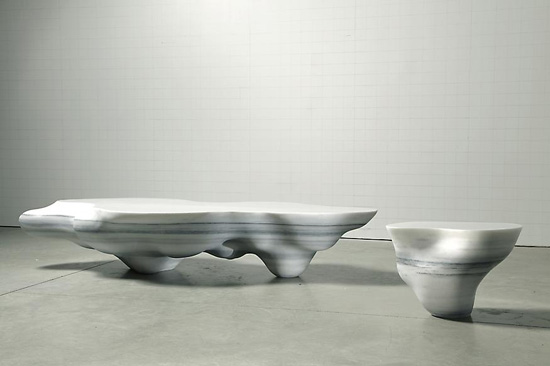 cool tables,elegant dining table,futuristic dining tables,joris laarman,marble tables,modern dining tables,original tables,ultra modern tables,unique low tables,unusual tables,tables