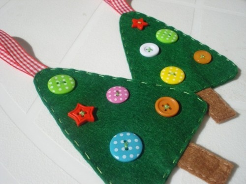 56 Original Felt Ornaments For Your Christmas Tree | DigsDigs