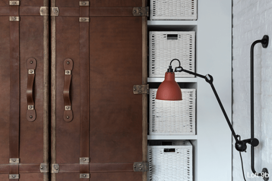 Industrial Loft With Brick Walls And Lots Of Metal In Decor