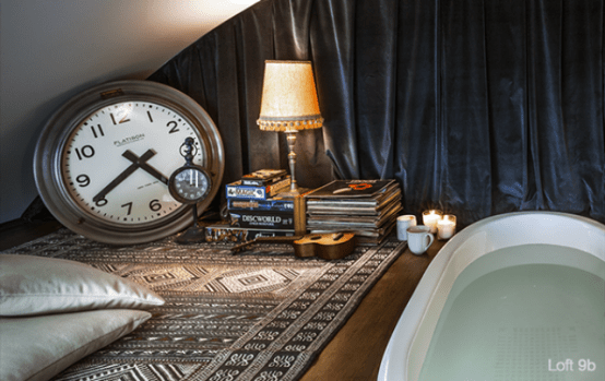 Industrial Loft With Brick Walls And Lots Of Metal In Decor