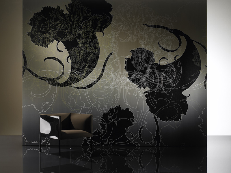 3d digital wallpaper, 3d wallpaper, black and white mural wallpapers, 