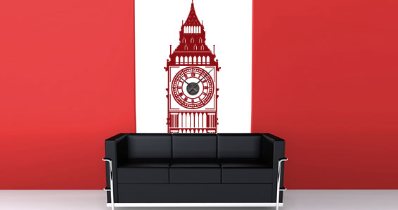 Awesome Wall Clocks Wall Stickers by Dezign with a Z | DigsDigs
