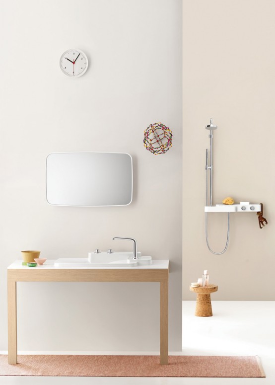 axor, bathroom furniture, bathroom line, bathroom sanity ware,  elegant sanitary ware, ronan and erwan bouroullec, bathroom appliances