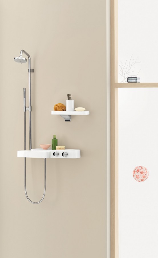 axor, bathroom furniture, bathroom line, bathroom sanity ware, elegant sanitary ware, ronan and erwan bouroullec, bathroom appliances