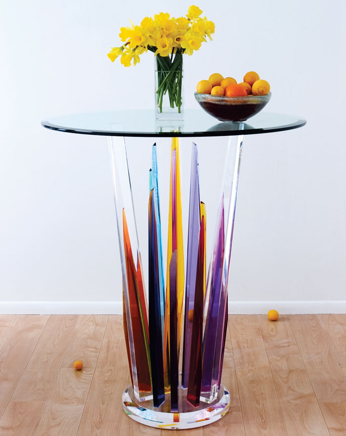Beautiful Glass Bar Tables by H.studio DigsDigs