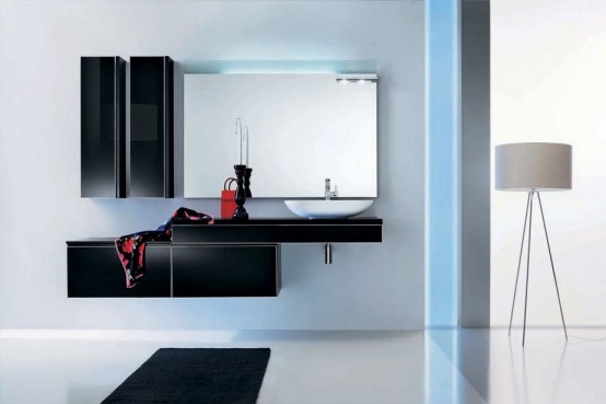 Modern Black Bathroom Furniture Designs