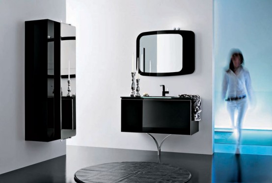 Modern Black Bathroom Furniture Designs