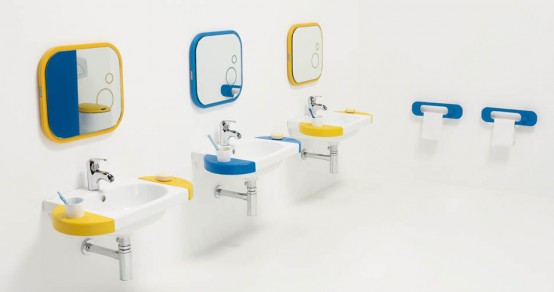 Cool Kids Bathroom Design by Sanindusa