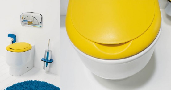 Cool Kids Bathroom Design by Sanindusa