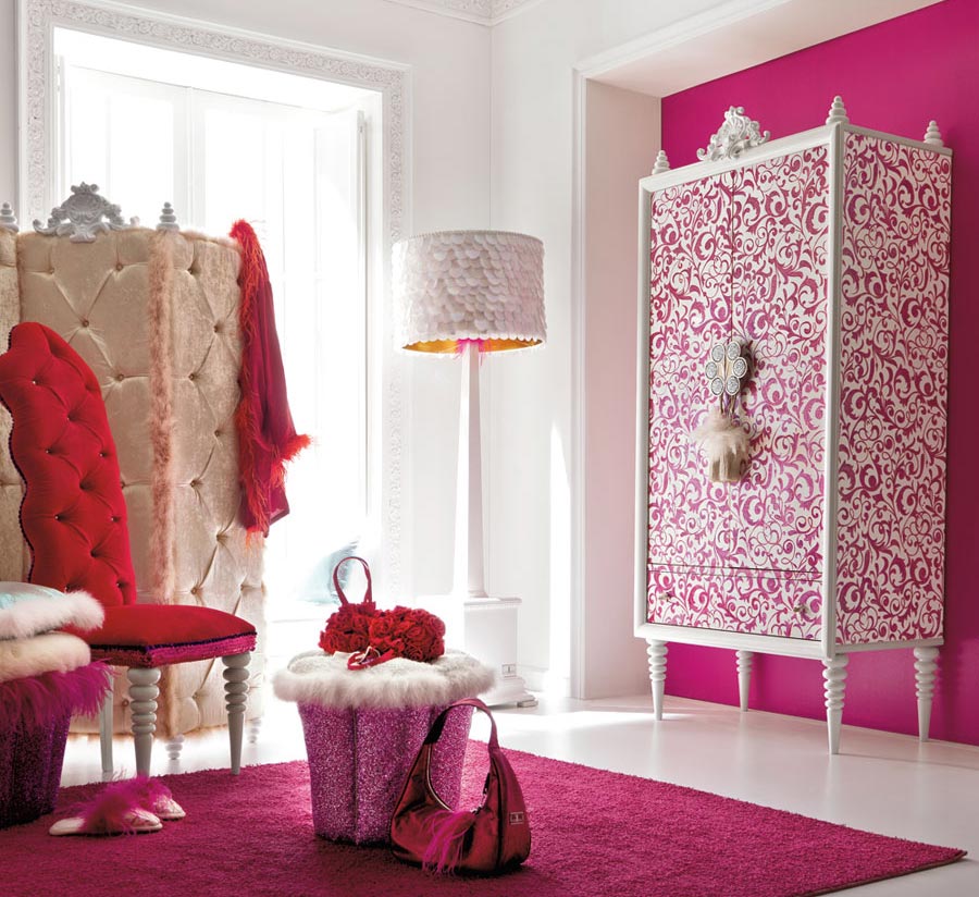 pink altamoda opulent bedroom charming bedrooms digsdigs designs dressing decorating interior cute glamorous closet decoration teenage paris decor glamour glam