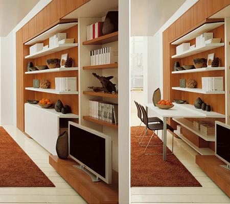 Design Ideas Living Room on Clever Space Saving Ideas For Small Room Layouts Digsdigs