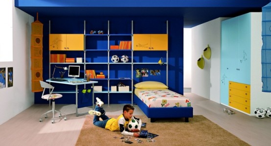 Boys Locker Room We present some bedroom design ideas for boys, the design of this room