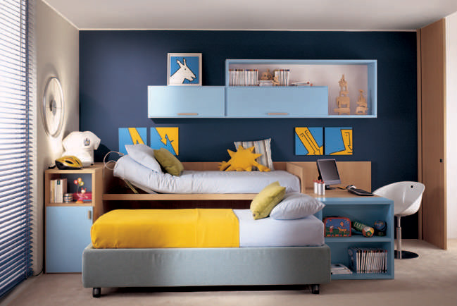 bedroom design for two kids,bedroom ideas for two children,cool ideas for kids bedroom,dearkids,ergonomic furniture,ergonomic kids furniture,ergonomic study desk,kids bed,kids loft bedroom,kids loft beds,small kids room,kid bedroom designs