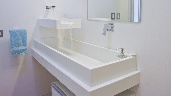 Cool And Unsual Two Layer Bath Sink By Mal Corboy