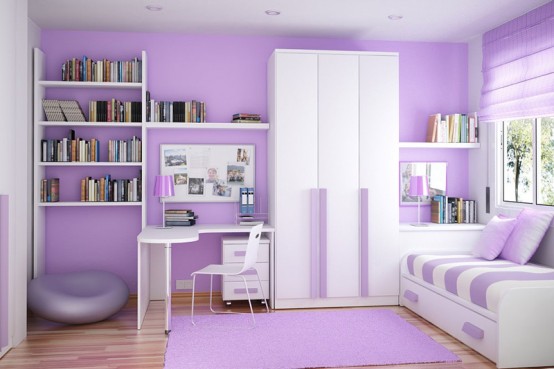 Cool Inspirations for Beautiful Violet Interior Design