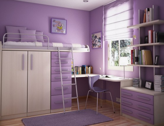 Cool Inspirations for Beautiful Violet Interior Design