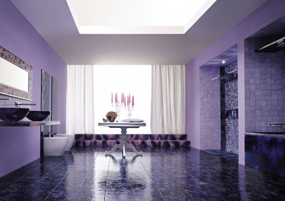 Cool Inspirations for Beautiful Violet Interior Design