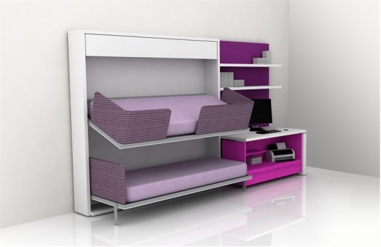 Cool Teen Room Furniture For Small Bedroom By Clei