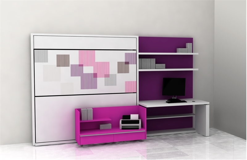 Cool Teen Room Furniture For Small Bedroom by Clei | DigsDigs