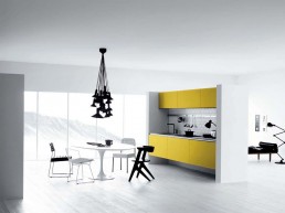 Cool Yellow And White Kitchen Design Vetronica By Menson’s Cool Yellow And White Kitchen Design Vetronica By Menson’s