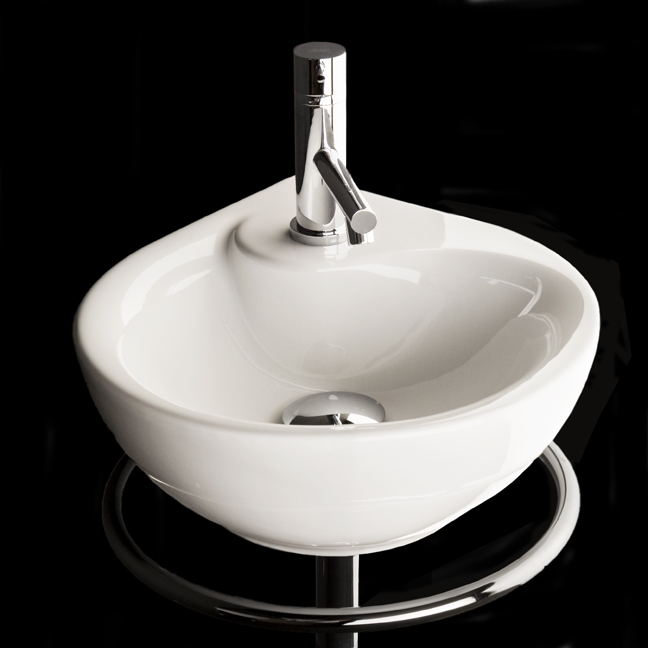 Corner Sink For Small Bathroom – Piccolo By Lacava | DigsDigs