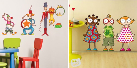 Funny-Kids-wall-stic