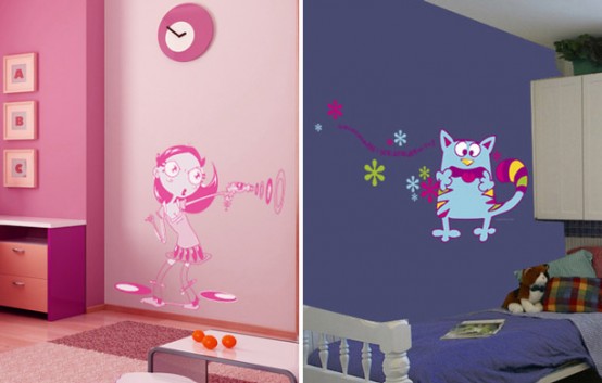 Funny-Kids-wall-stic