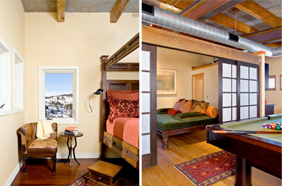 Home With Weathered Wood And Metal Exterior