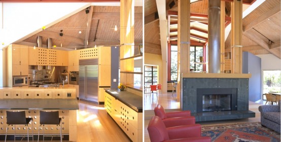Dream House Design with Contemporary and Natural Finishes Balance  