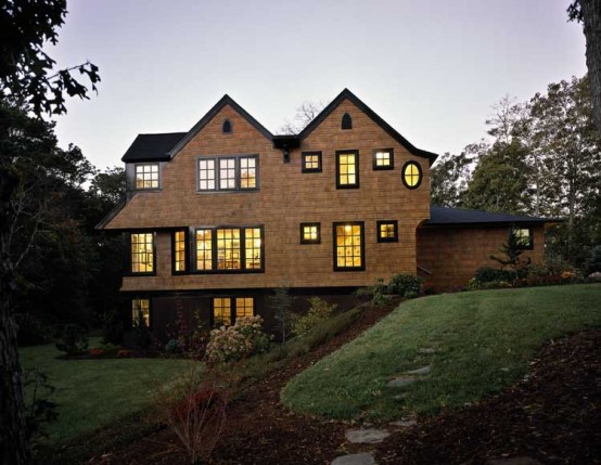 House With Compact Plan, Efficient Use Of Volume And Simple Inexpensive Interior Finishes