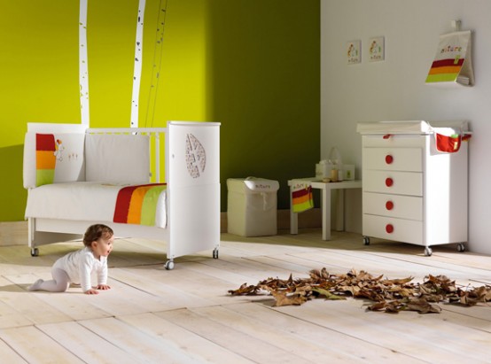 Lovely Baby Nursery Furniture By Cambrass | DigsDigs