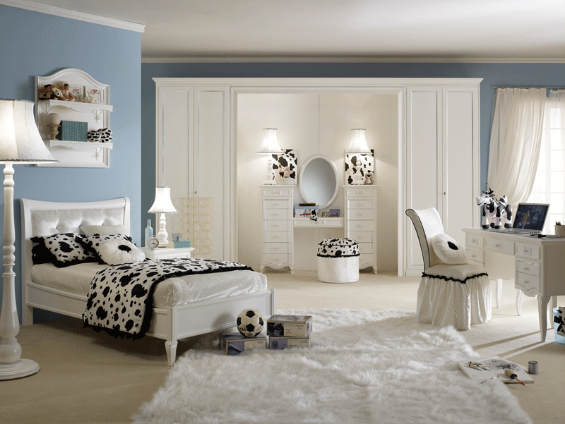 White Teenage Girl Bedroom Ideas