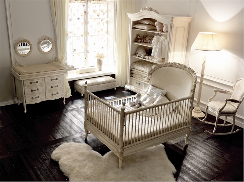 How To Design A Baby Nursery With Cradles And Chest Of Drawer