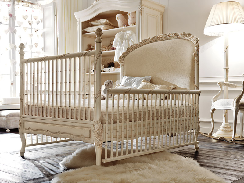 Antique White Baby Cribs