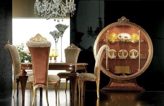 Luxury Dining Room Set – Tiffany by AltaModa | DigsDigs