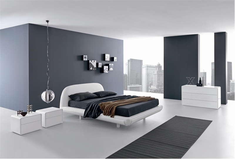 Minimalist Bed For Modern Bedroom – Fusion By Presotto | DigsDigs