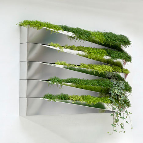 Modern Green Wall Decoration – Grass Mirror by H2o Architects ...