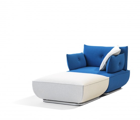 Modern Modular Sofa and Armchair Design