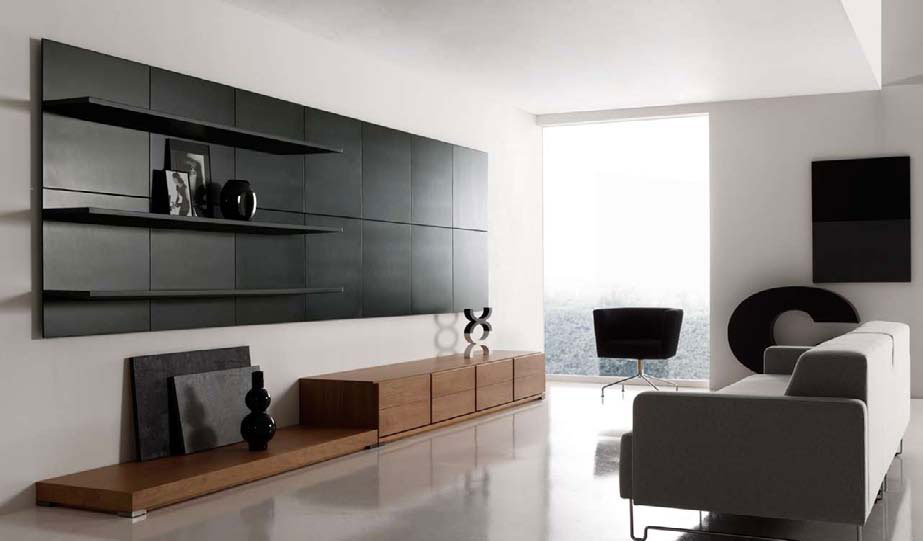 Modern Minimalist Living Room Designs by MobilFresno | DigsDigs